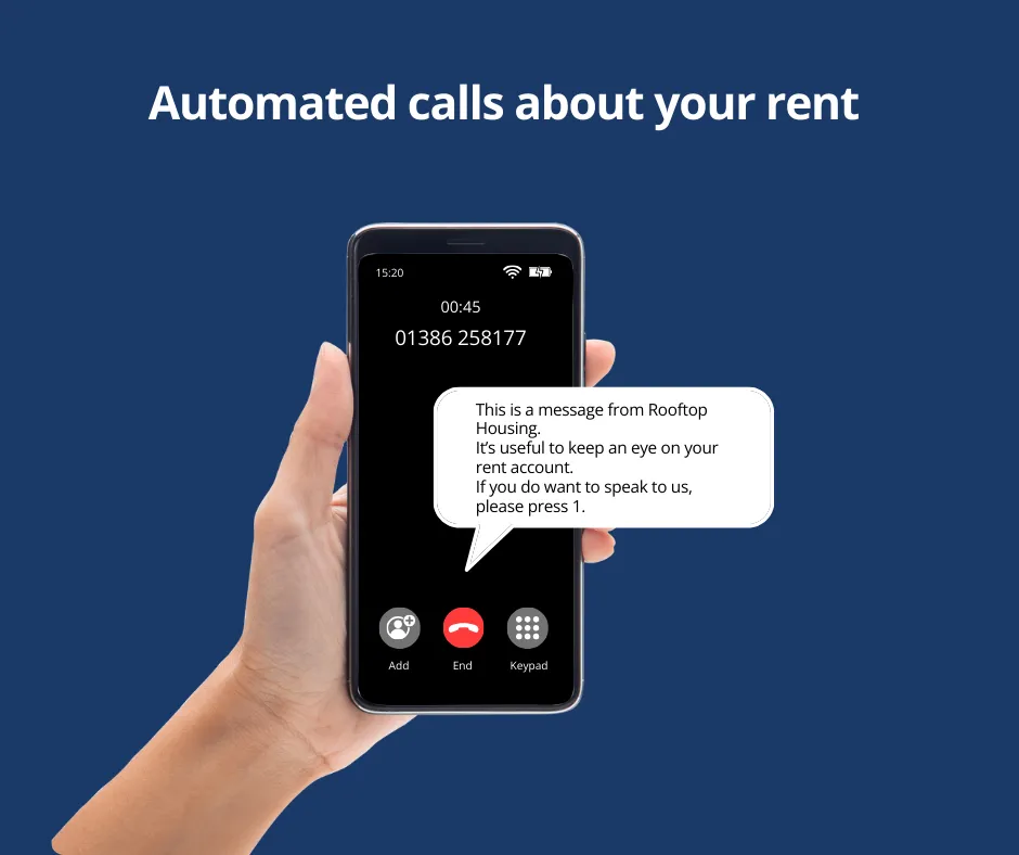 Changes to how we contact you about your rent